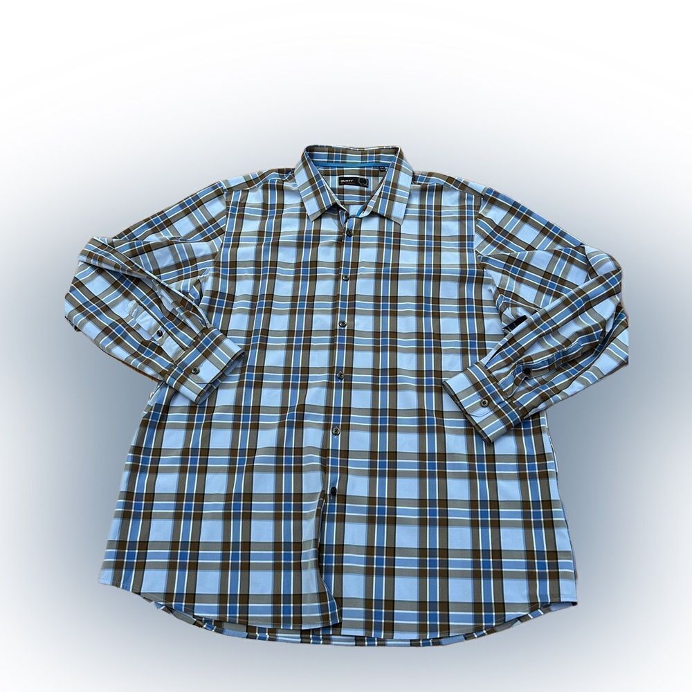 Quieti Performance Plaid Dress Shirt